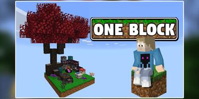 پوستر Survival One Block Map for Min