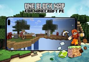 One Block Map For Minecraft PE capture d'écran 1
