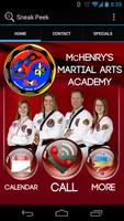 McHenry's Martial Arts poster