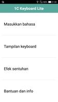 Keyboard Besar 1C Lite screenshot 2