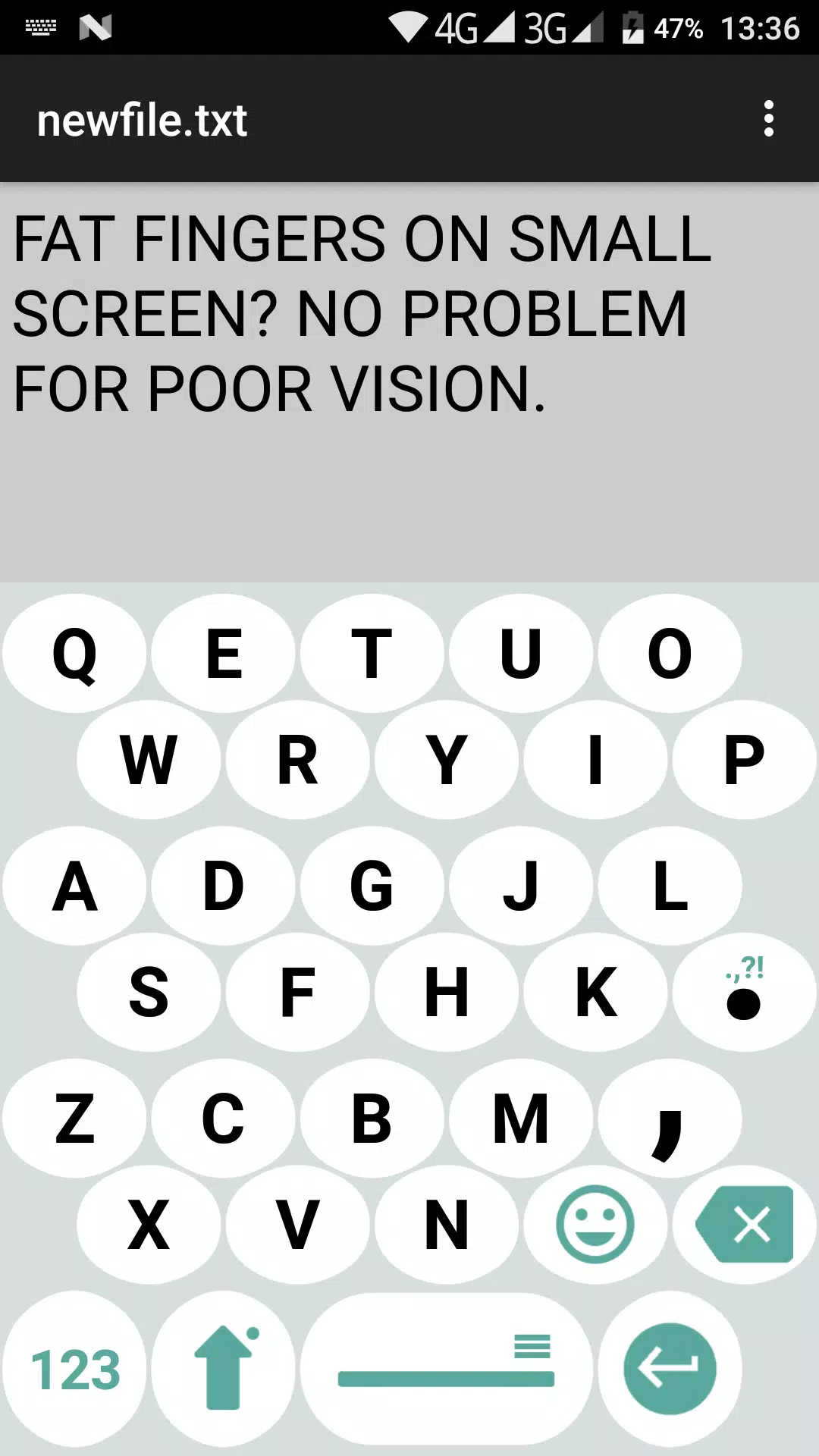 1C Big Keyboard APK for Android Download