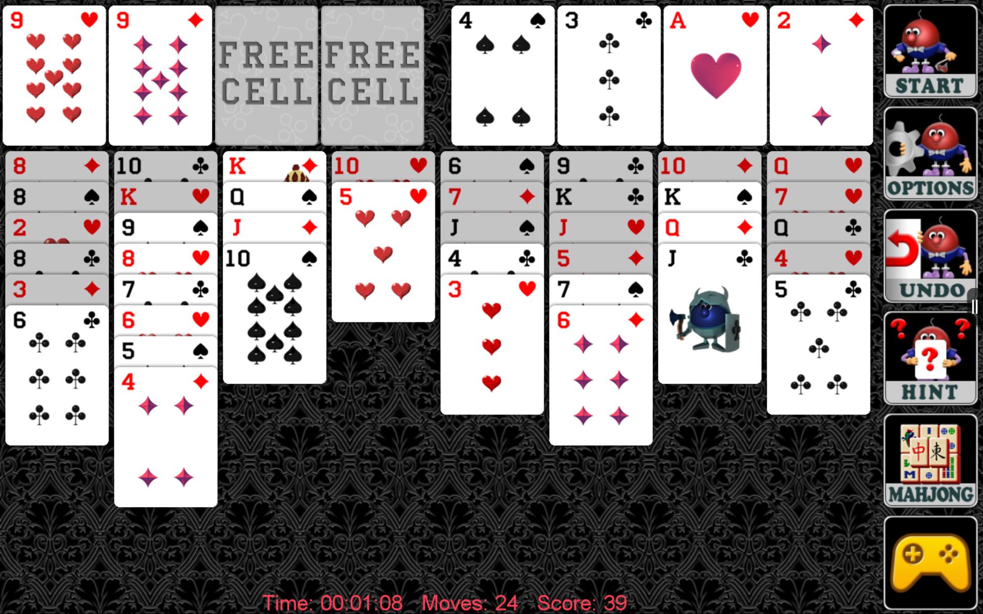 Пасьянс freecell играть