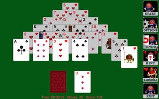 Pyramid Solitaire الملصق