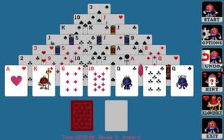 برنامه‌نما Pyramid Solitaire عکس از صفحه