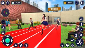 School Girl Life Simulator screenshot 2