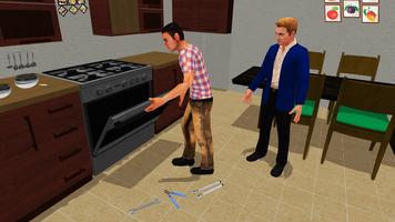 Virtual Dad Simulator Life 3D اسکرین شاٹ 3