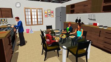 Virtual Dad Simulator Life 3D اسکرین شاٹ 1