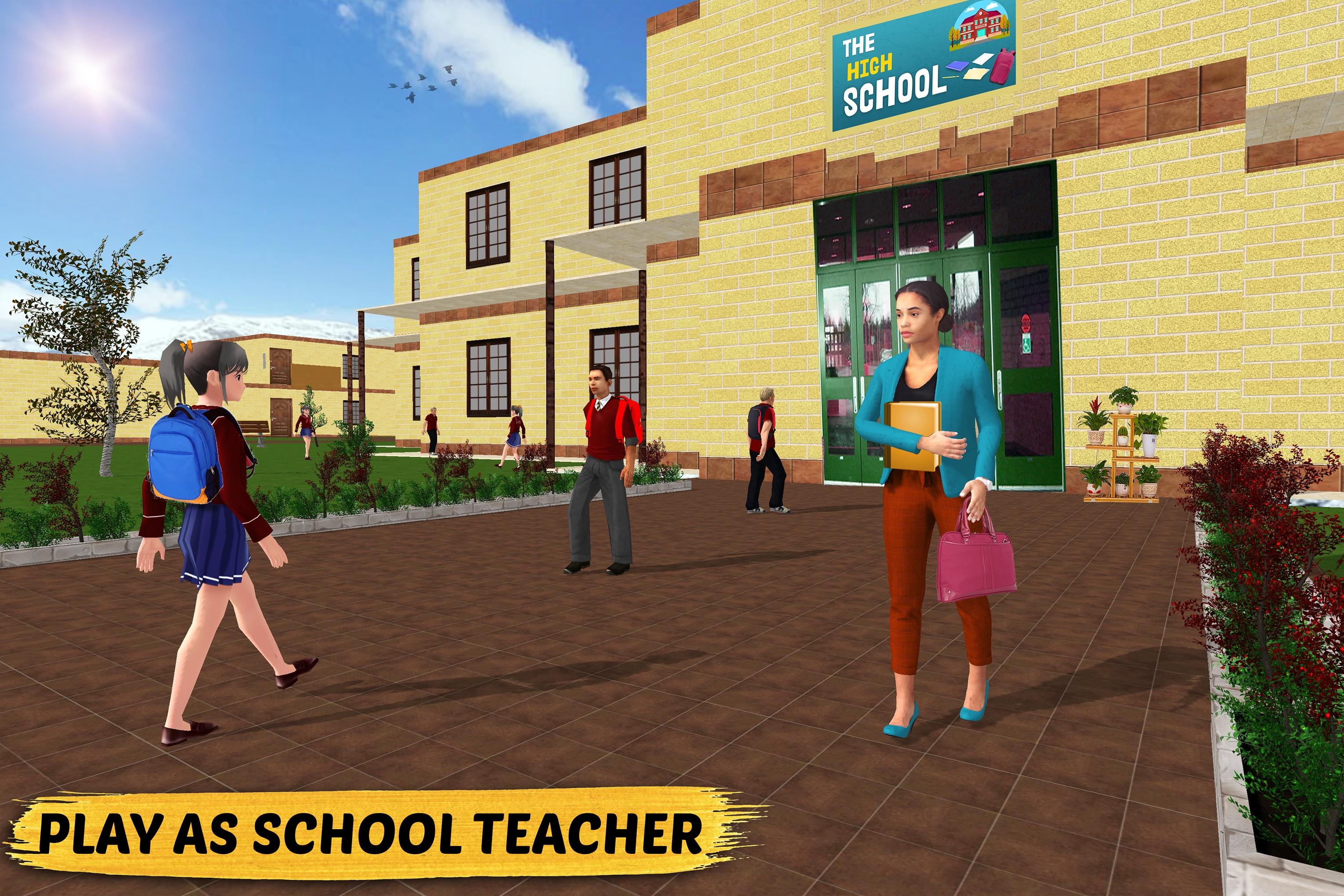 Игра teacher sim