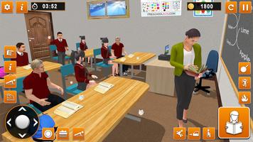 虛擬高中教師模擬器 截圖 2