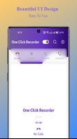 One Click Call Recorder capture d'écran 2