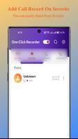 One Click Call Recorder screenshot 3