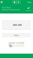 One Click Accounts Plakat