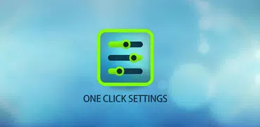 One Click Settings All In One