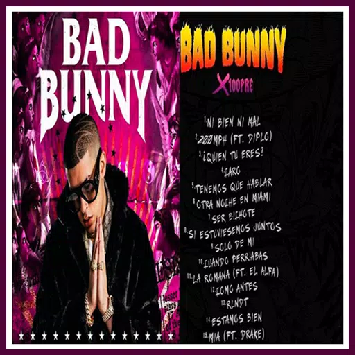 Descarga de APK de Bad Bunny | X 100PRE - NI BIEN NI MAL para Android