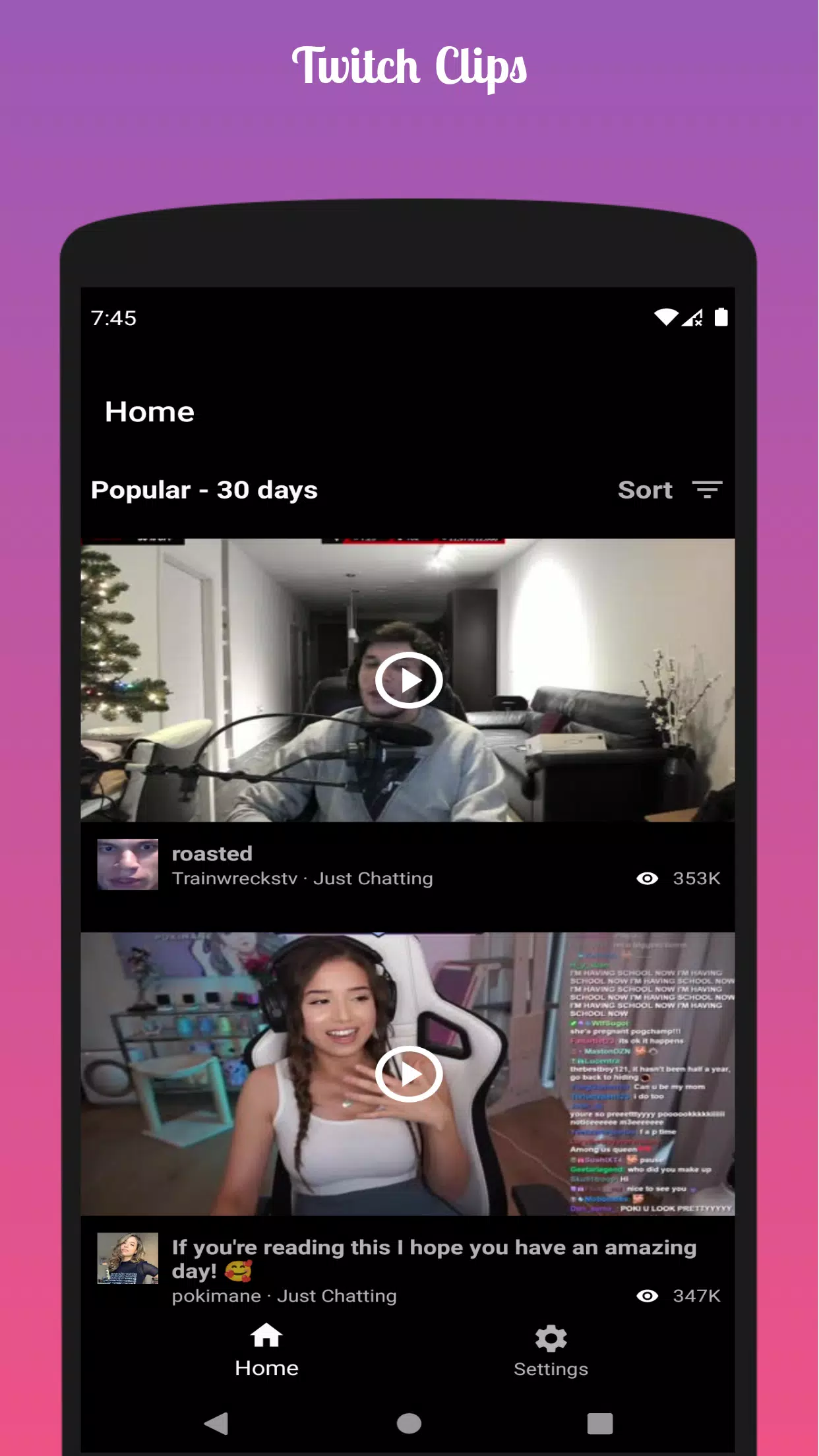 Clips from Twitch for Android - APK Download