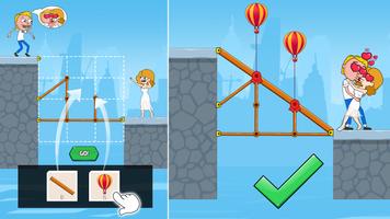 پوستر Love Rescue: Bridge Puzzle