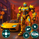 Robot City War: Car Transform APK