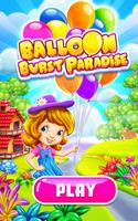 Balloon Burst Paradise Affiche