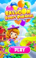 Poster Balloon Burst Paradise