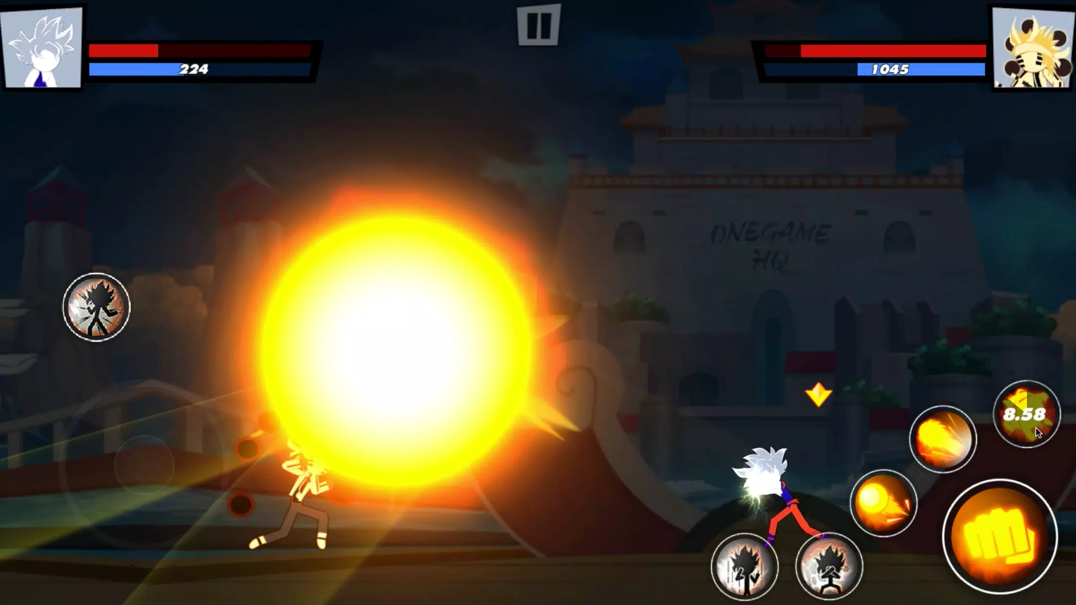 🔥 Download Super Action Hero Stick Fight 1.7.718 APK . Arcade fighting  game with minimalistic design 