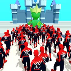 Superhero Crowd Pusher City XAPK download