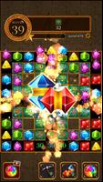 Pharaoh Magic Jewel - Match 3 captura de pantalla 2