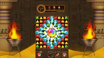 Pharaoh Magic Jewel - Match 3 Cartaz