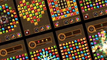 Pharaoh Magic Jewel - Match 3 imagem de tela 2