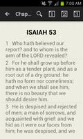 Chapter Bible ISAIAH 53 Affiche