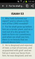 Chapter Bible ISAIAH 53 ภาพหน้าจอ 2