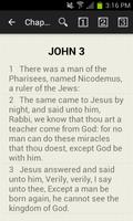 Chapter Bible JOHN 3 poster