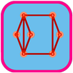 1 Line Cross Puzzle أيقونة