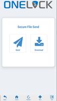 Secure Send - File Transfer Affiche