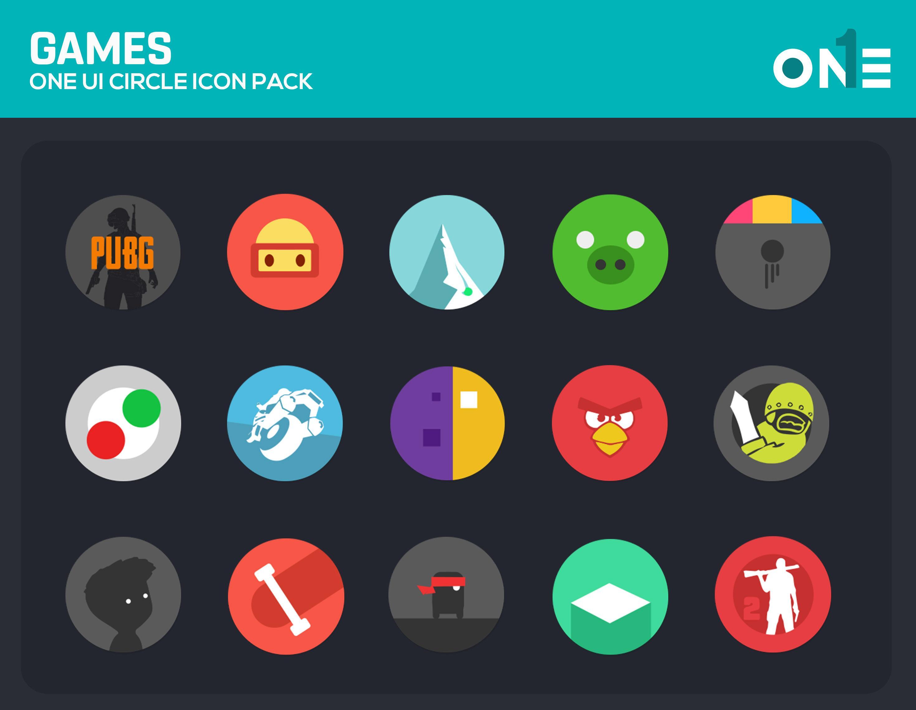 OneUI Circle Icon Pack - S10 for Android - APK Download
