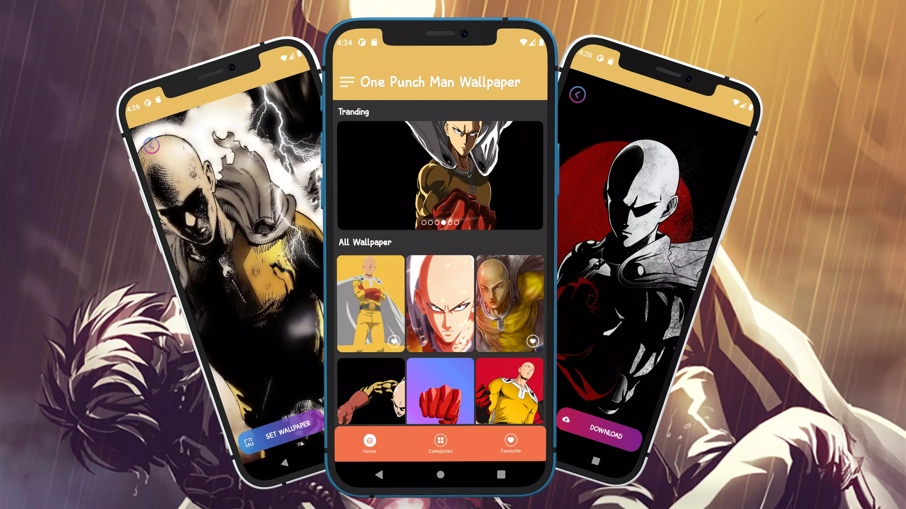 Saitama Wallpaper OPM HD for Android - Free App Download