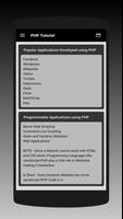 PHP Tutorial screenshot 1