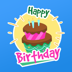 Birthday Stickers icon