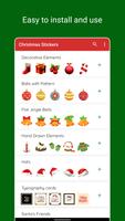 クリスマス ステッカー Whatsappの スクリーンショット 1