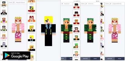 one piece skin for  roblox Affiche