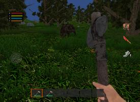 Grounded Survival Island raft crafting 3D screenshot 1