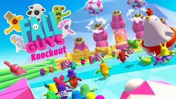 Fall Guys 3D Knockout Royale 海报