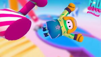 Fall Guys 3D Knockout Royale captura de pantalla 1