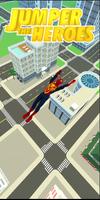 Superhero Flip Jump: Sky Fly Plakat