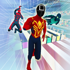 Superhero Muscle Ninja Race icône