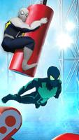 Superhero Muscle Ninja Race capture d'écran 2