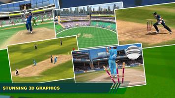 Real World Cricket Cup Games اسکرین شاٹ 1