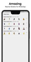 Neymar-Aufkleber für WhatsApp - WAStickerApps Plakat