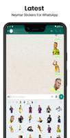 Neymar-Aufkleber für WhatsApp - WAStickerApps Screenshot 2