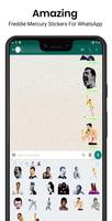 Autocollants Freddie Mercury pour WhatsApp capture d'écran 2