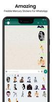 WhatsAppのためのフレディマーキュリーステッカー スクリーンショット 2